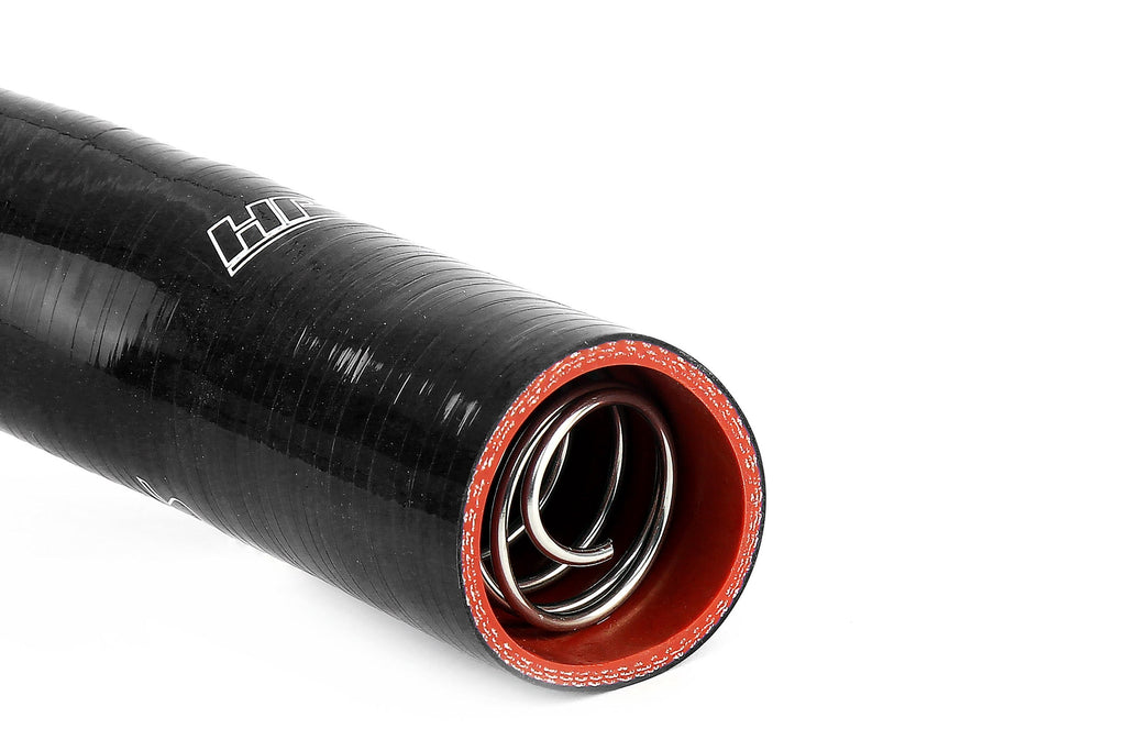 HPS Performance Silicone Radiator Coolant Hose Kit 1999-2004 Jeep Grand Cherokee 4.0L L6, Black, 57-2129-BLK