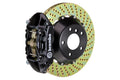Brembo Gran Turismo Drilled Brake Kit 4 Piston 2-Piece Black Rear - 2013-2016 Scion FR-S / 2013-2020 Subaru BRZ / 2017-2019 Toyota 86