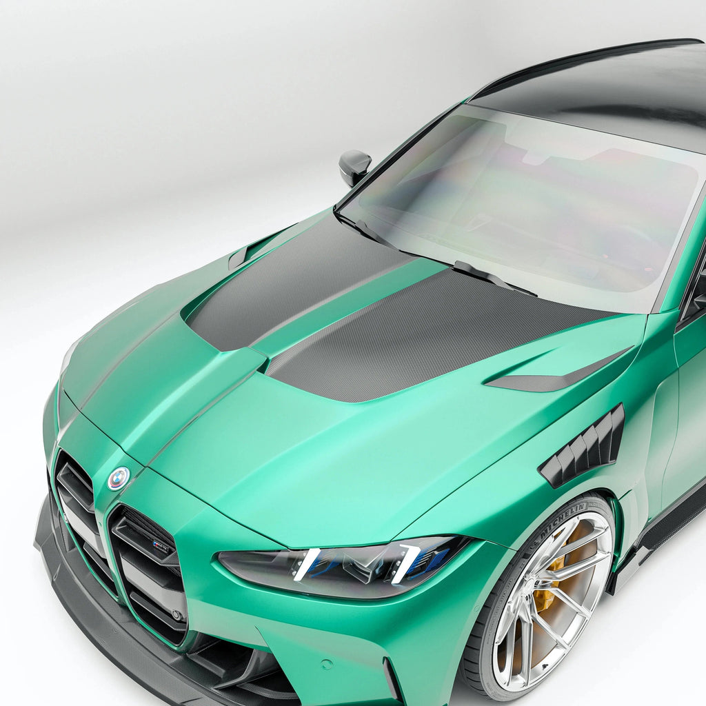 Revozport Carbon Fiber Hood for BMW G80 G81 M3 G82 G83 M4 2021-2024