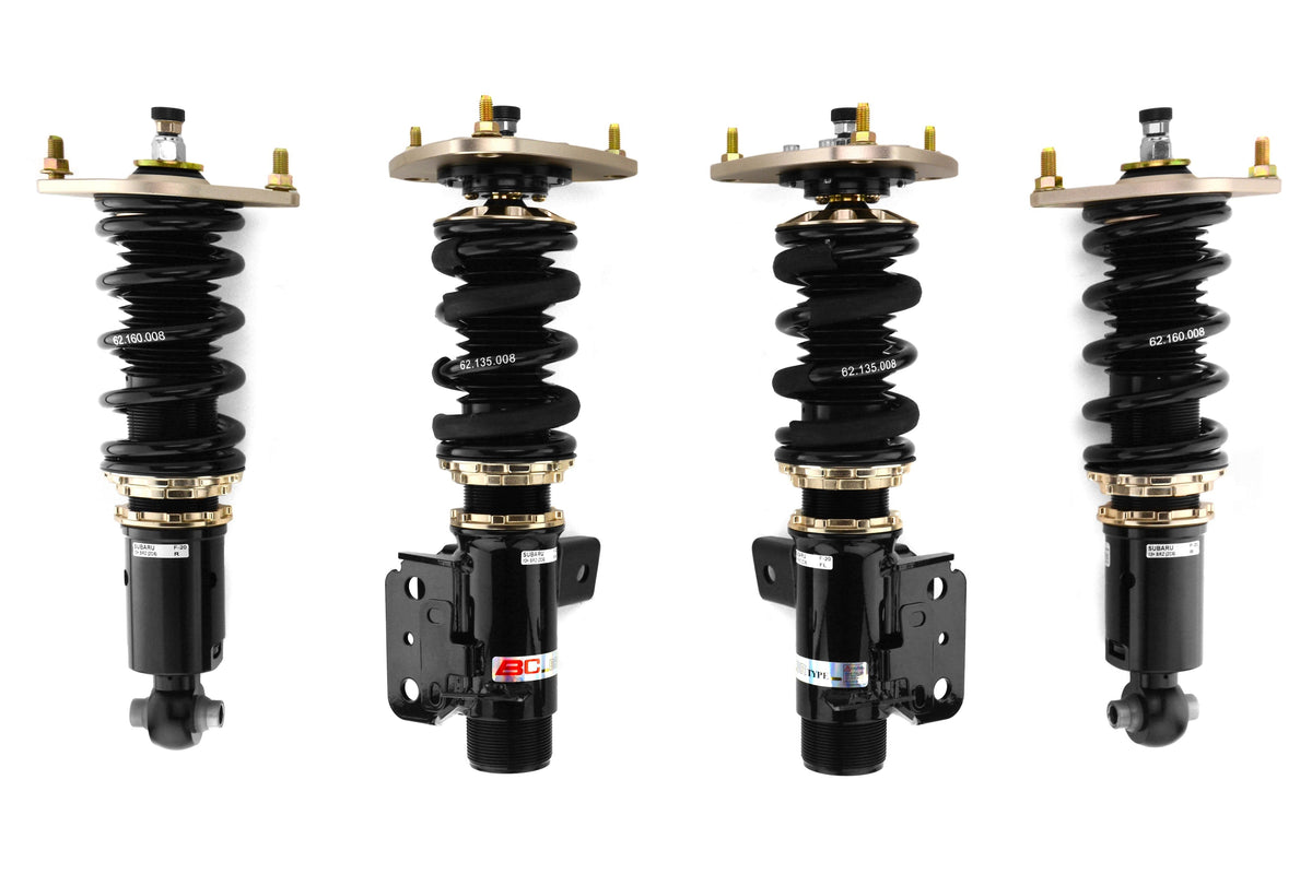 BC Racing BR Coilovers Extreme Low w/ Default Springs (6K Front / 7K Rear) - 2013-2016 Scion FR-S / 2013-2020 Subaru BRZ / 2017-2020 Toyota 86