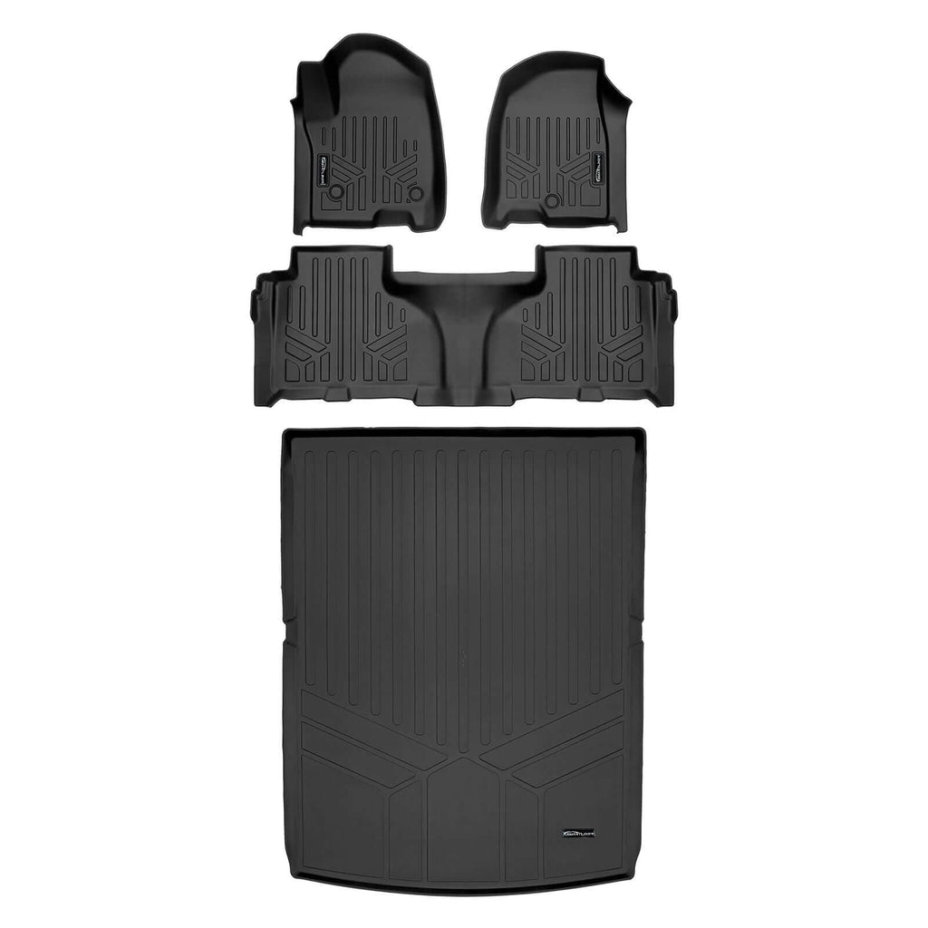 SMARTLINER Floor Liners for 2021-2026 Chevrolet Suburban (2nd Row Bucket)