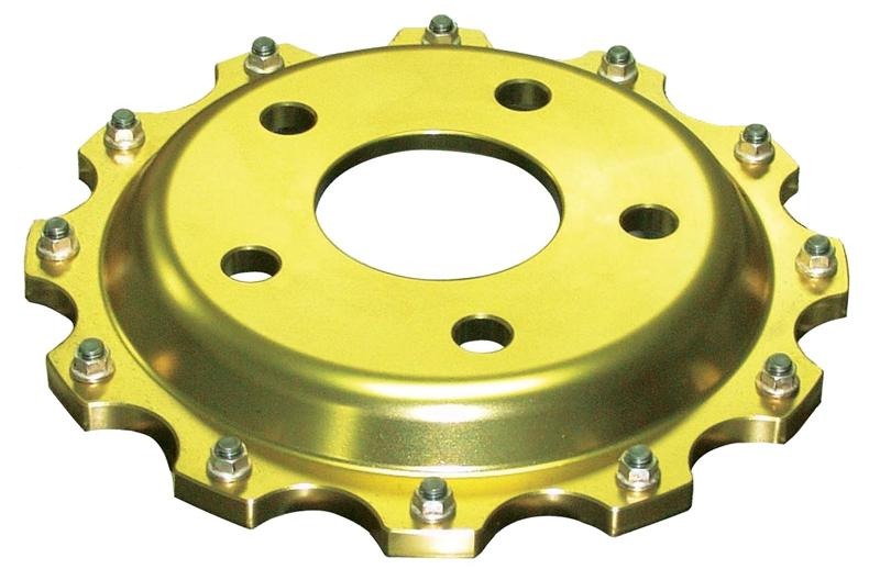 DBA 2004+ STi Front Slotted 5000 Series Replacement Rotor Rings