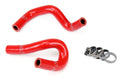 HPS Reinforced Red Silicone Heater Hose Kit Coolant Mazda 90-93 Miata 1.6L