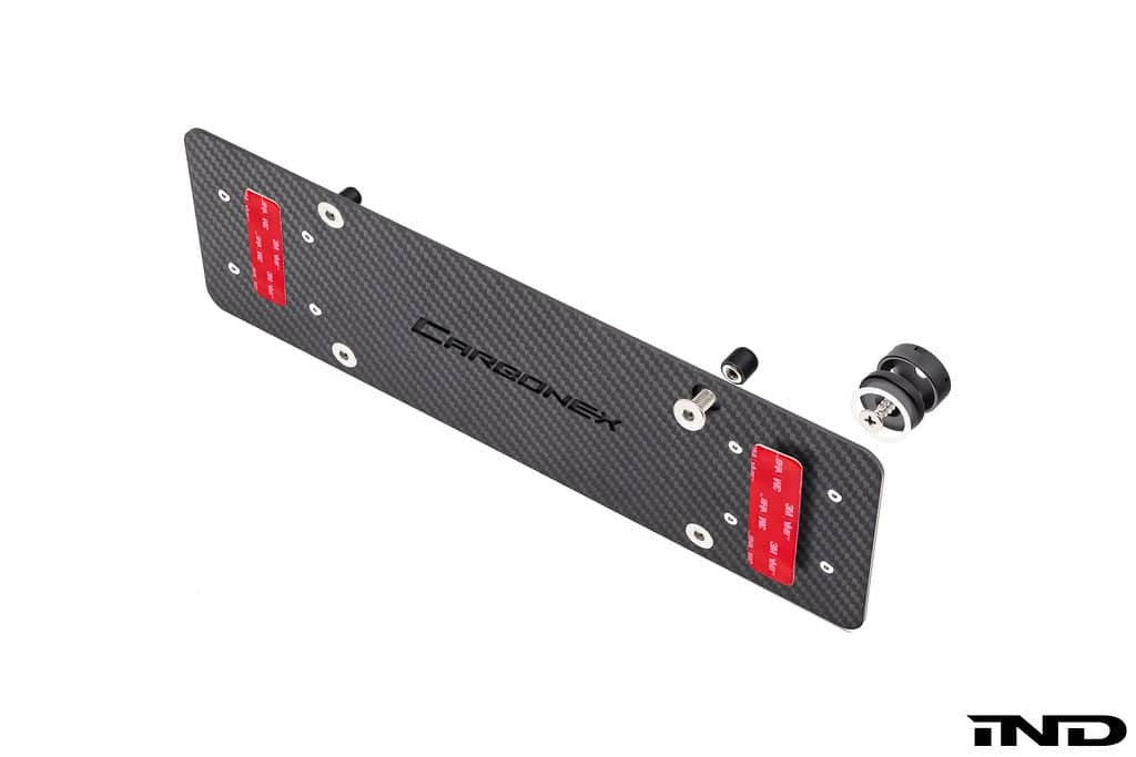 Carbonex A9X GR Supra Magnetic Rear License Plate Mount - Euro Plate