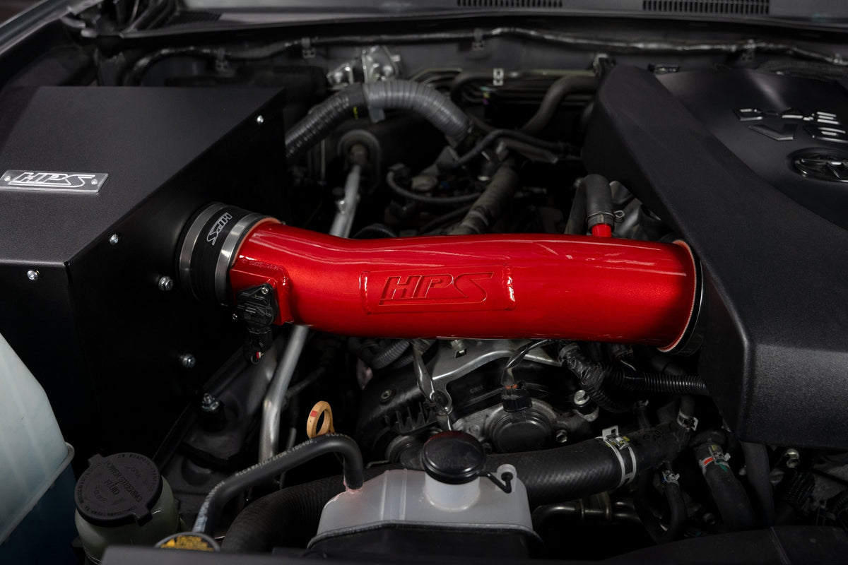 HPS Performance Air Intake Kit 2016-2023 Toyota Tacoma 3.5L V6, Includes Heat Shield, 827-792