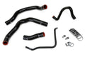 HPS Silicone Radiator Hose Kit Coolant 02-08 Mini Cooper S 1.6L Supercharged, Black, 57-1211-BLK