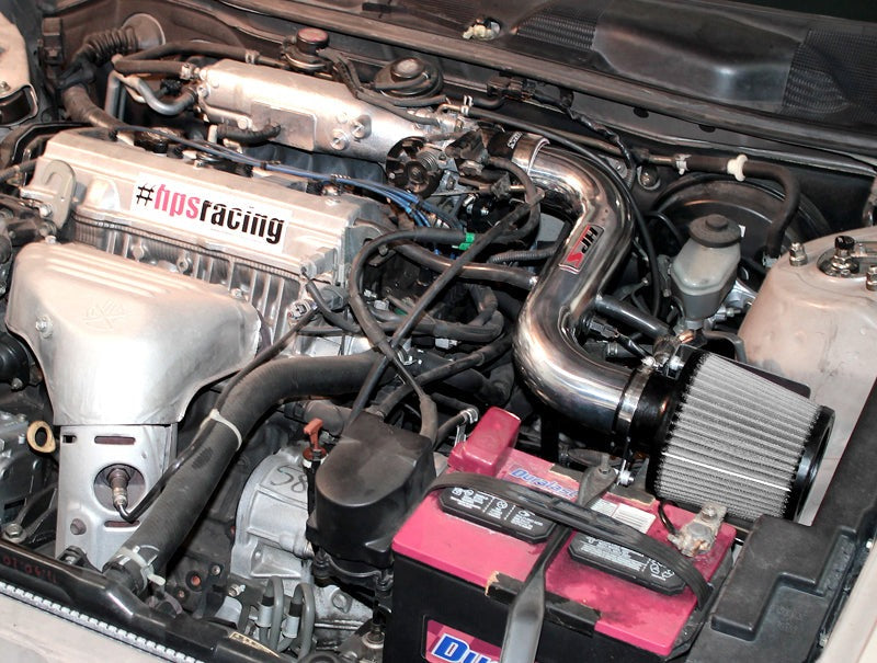 HPS Performance Shortram Air Intake Kit 1997-2001 Toyota Camry 2.2L, Includes Heat Shield, Blue
