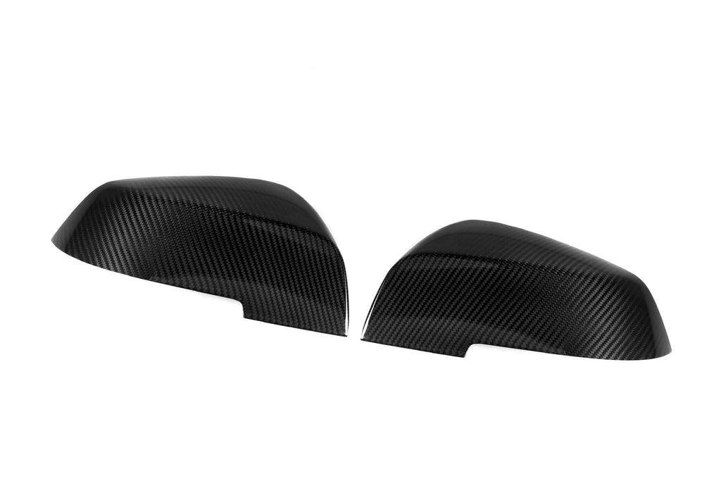 F22 OEM Style Dry Carbon Fiber Mirror Covers