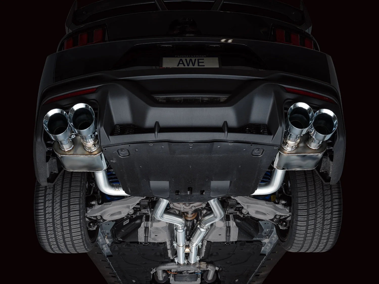 AWE Exhaust Suite for S650 Ford Mustang Dark Horse