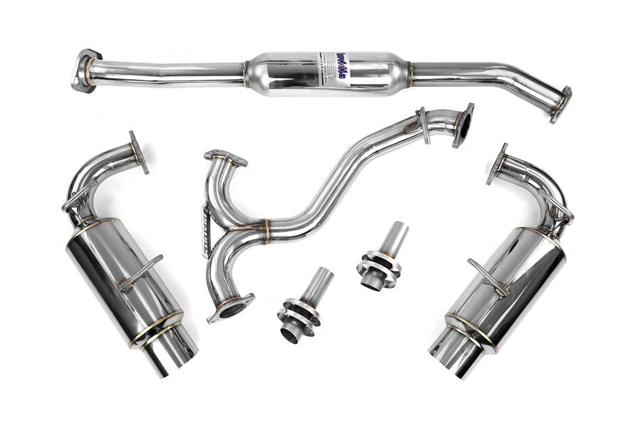 Invidia N1 Catback Exhaust - Stainless Steel Tips - 2013-2024 Scion FR-S / Subaru BRZ / Toyota 86