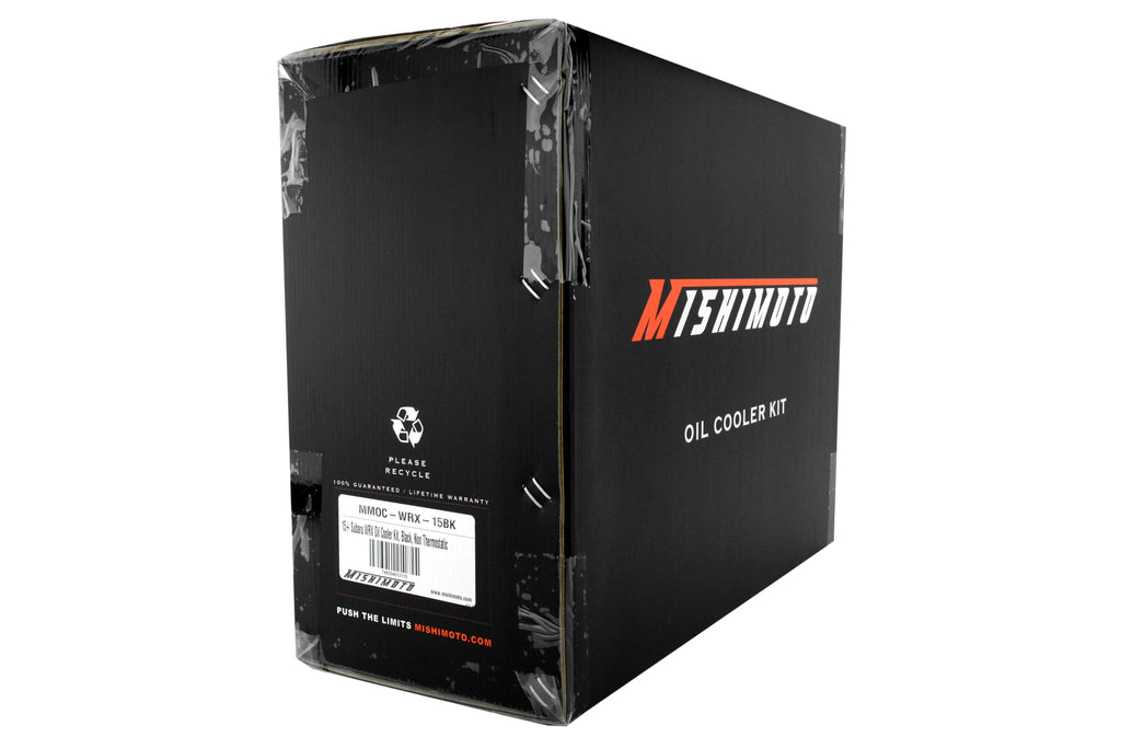 Mishimoto Oil Cooler Kit - 2015+ WRX -Black
