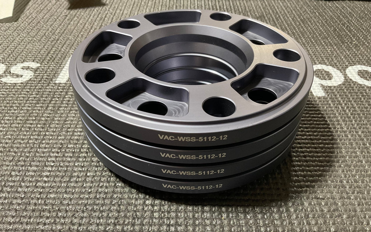 OPEN BOX - VAC Motorsports Spacers 5x112 [12mm] - No Lugs