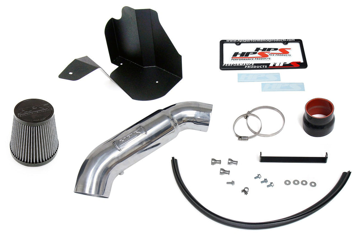 HPS Air Intake Kit 2012-2018 Audi A7 Quattro 3.0L Supercharged (C7), Includes Heat Shield
