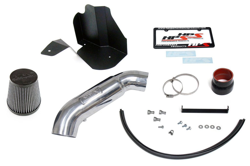 HPS Air Intake Kit 2012-2018 Audi A7 Quattro 3.0L Supercharged (C7), Includes Heat Shield
