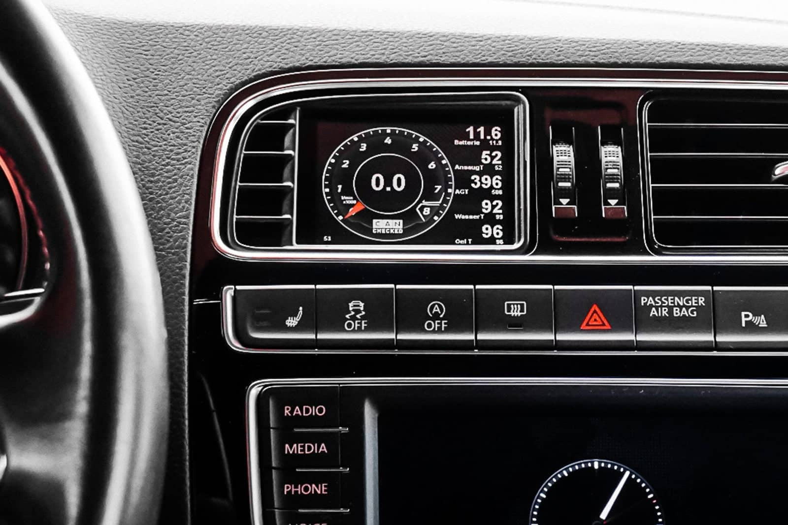 CANchecked VW MK5 Polo MFD32 Multi Function Display | 3.2" Gen2 (LHD)