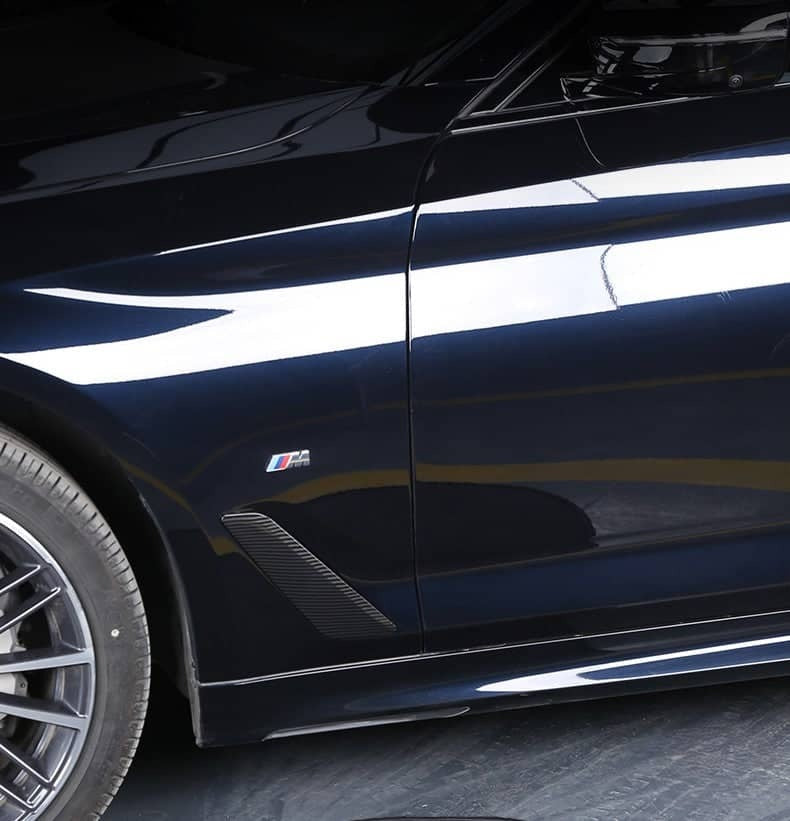 G30 OEM Dry Carbon Side Fender Trim