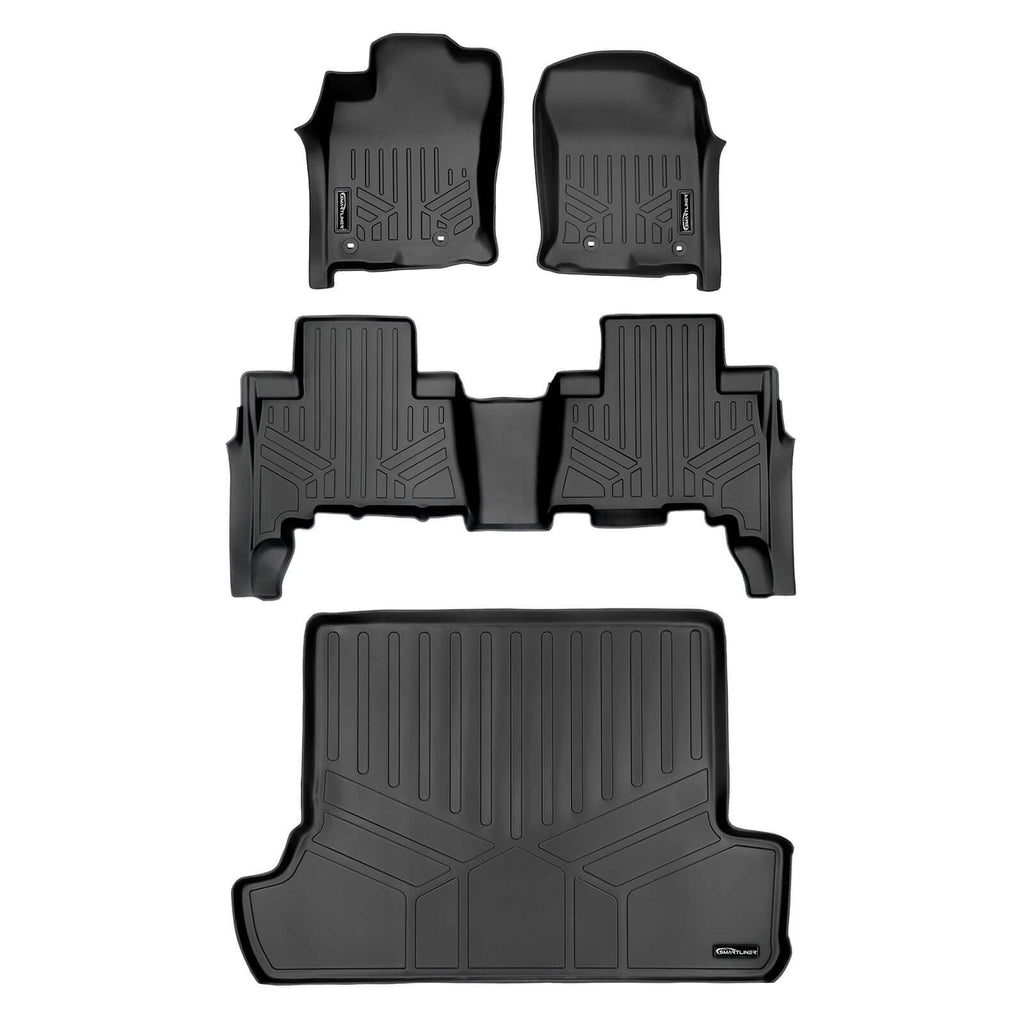 SMARTLINER Custom Fit Floor Liners For 2013-2026 Toyota 4Runner (7 Passenger with 3rd Row Seats)