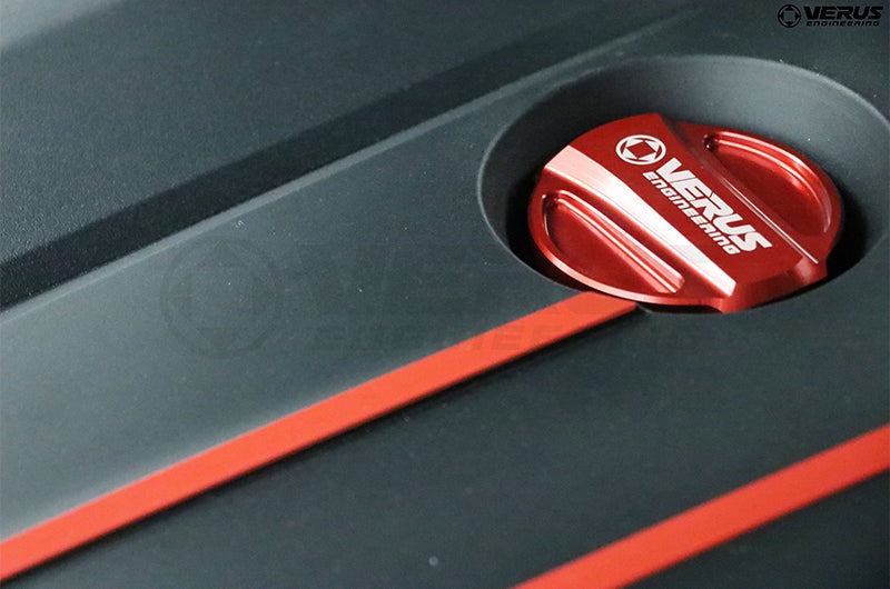 Verus Engineering Oil Cap Red 2020 Toyota Supra - 2020+ A90 Supra