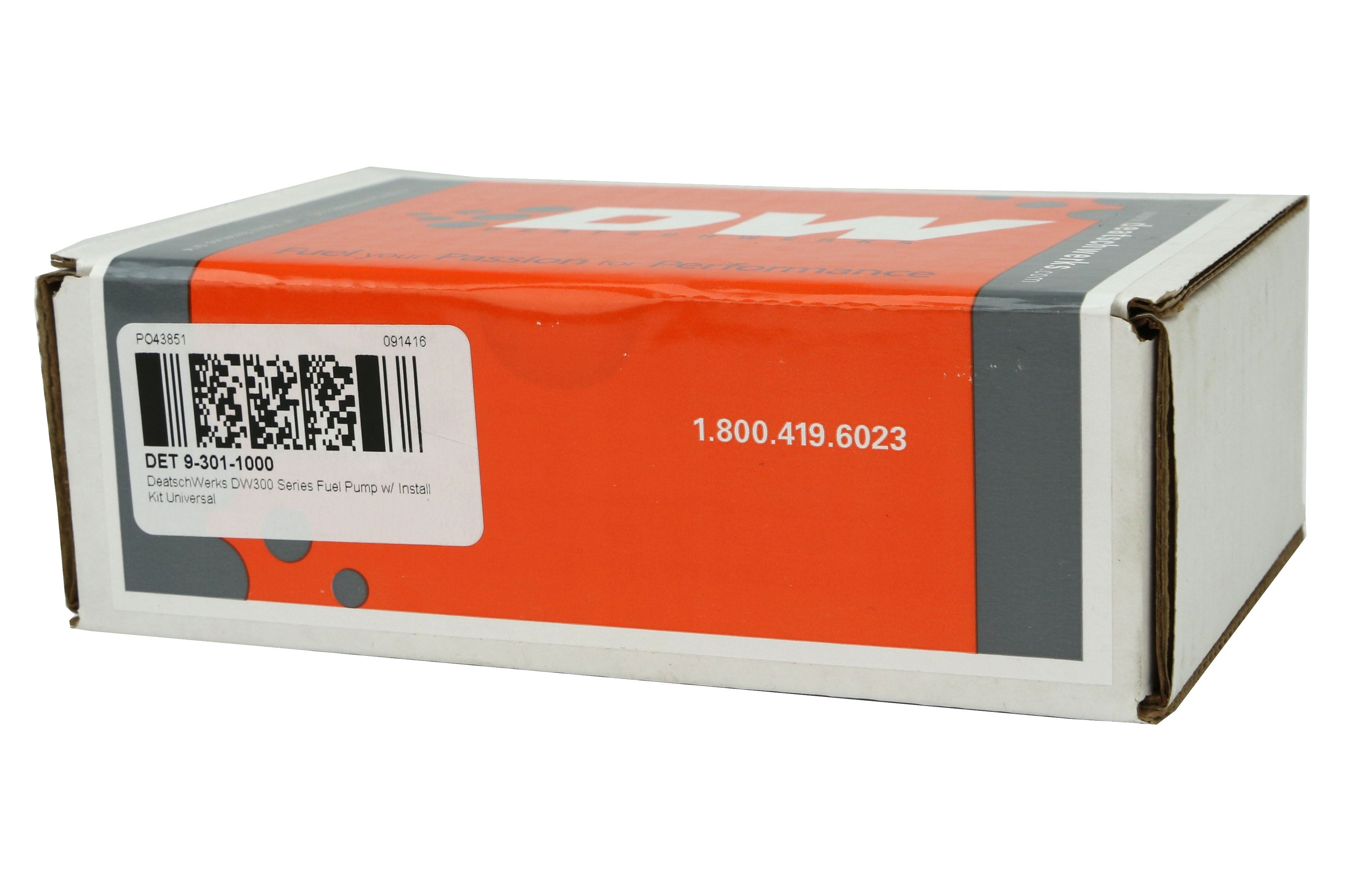 DeatschWerks DW300 Series Fuel Pump w/ Install Kit - Universal