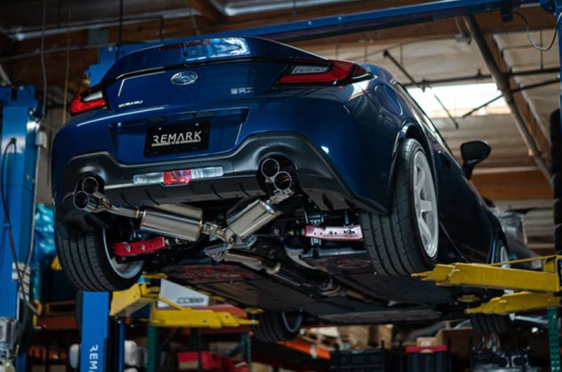 REMARK Sports Touring Cat-Back Exhaust Stainless Steel Tip Cover - 2022-2024 Subaru BRZ / Toyota GR86