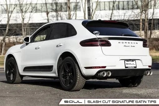 Porsche Macan 2.0T Resonated Muffler Bypass Exhaust