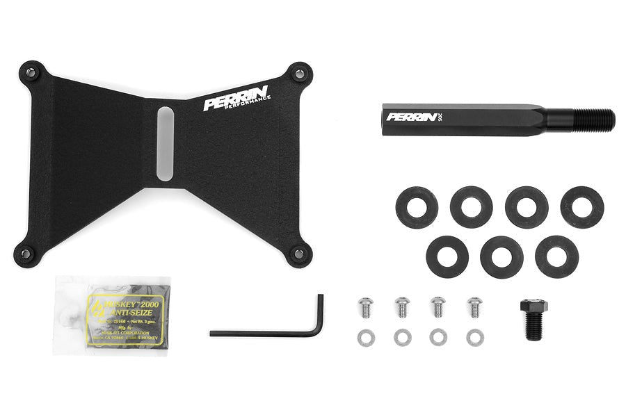 Perrin Front License Plate Relocation Kit - 2018+ Subaru WRX / STI / 2013-2022 Scion FR-S / Subaru BRZ / Toyota GR86