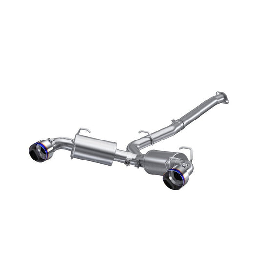 MBRP T304 Stainless Steel 3in Dual Split Rear Cat Back w/ Burnt End Tips - 2013-2026 Subaru BRZ / 2017-2026 Toyota GR86 / 86 / 2013-2016 Scion FR-S
