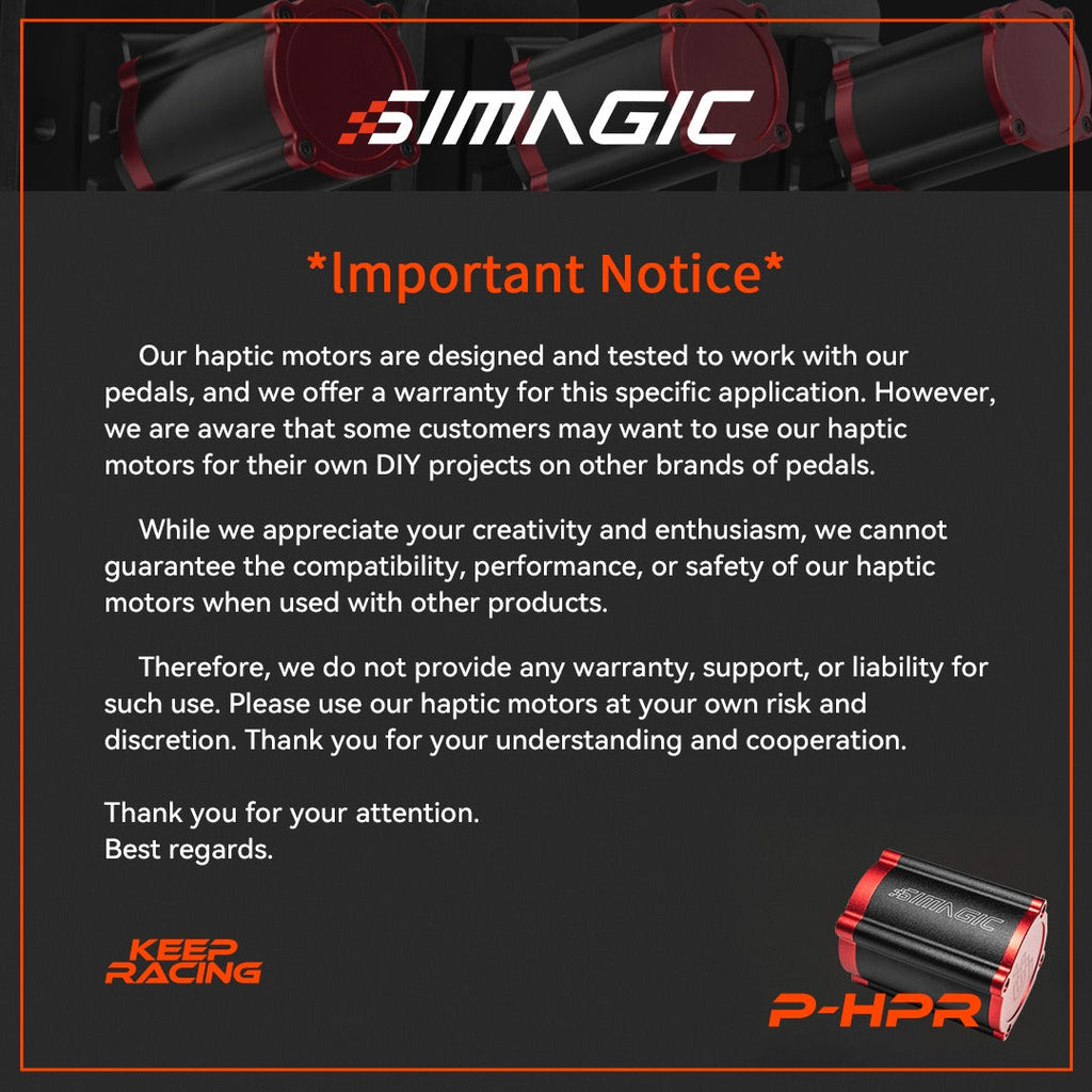 SIMAGIC Haptic Pedals Reactor