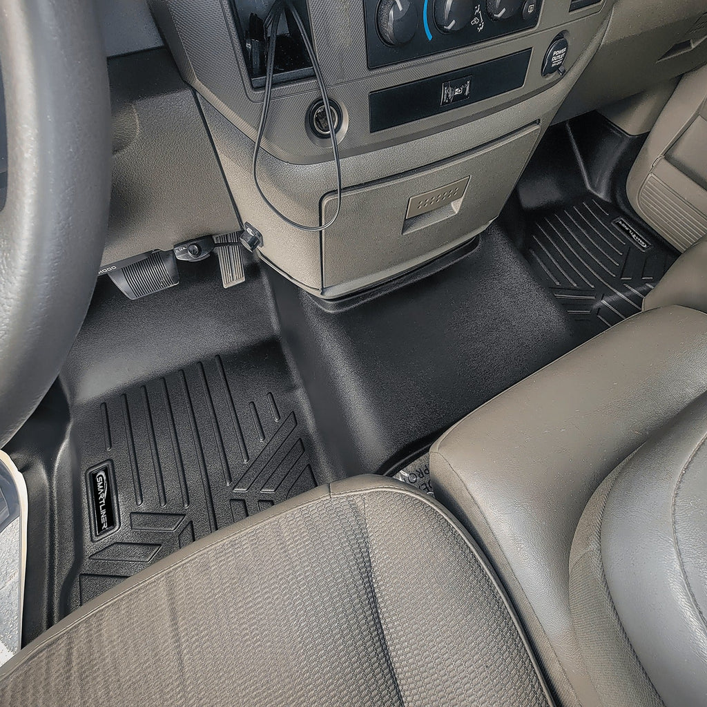 SMARTLINER Floor Liners for 2002-2008 Ram 1500 / 2003-2009 Ram 2500/3500 Standard or Quad Cab