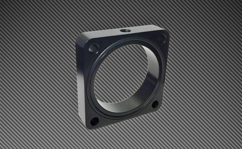 Torque Solution 19mm Throttle Body Spacer Black - 2013-2021 Scion FR-S / Subaru BRZ / Toyota 86