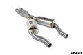 Supersprint BMW E39 M5 Stainless Center X-Pipe - Resonated