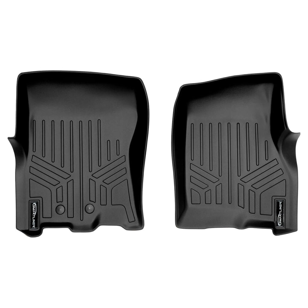 SMARTLINER Custom Fit Floor Liners For 2011-2017 Ford Expedition/Lincoln Navigator with 2nd Row Bench Seat or Console