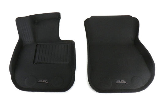 3D MAXpider Heavy Duty All Weather Floor Mats (Black) - Front Row - 2020-2024 Toyota GR Supra