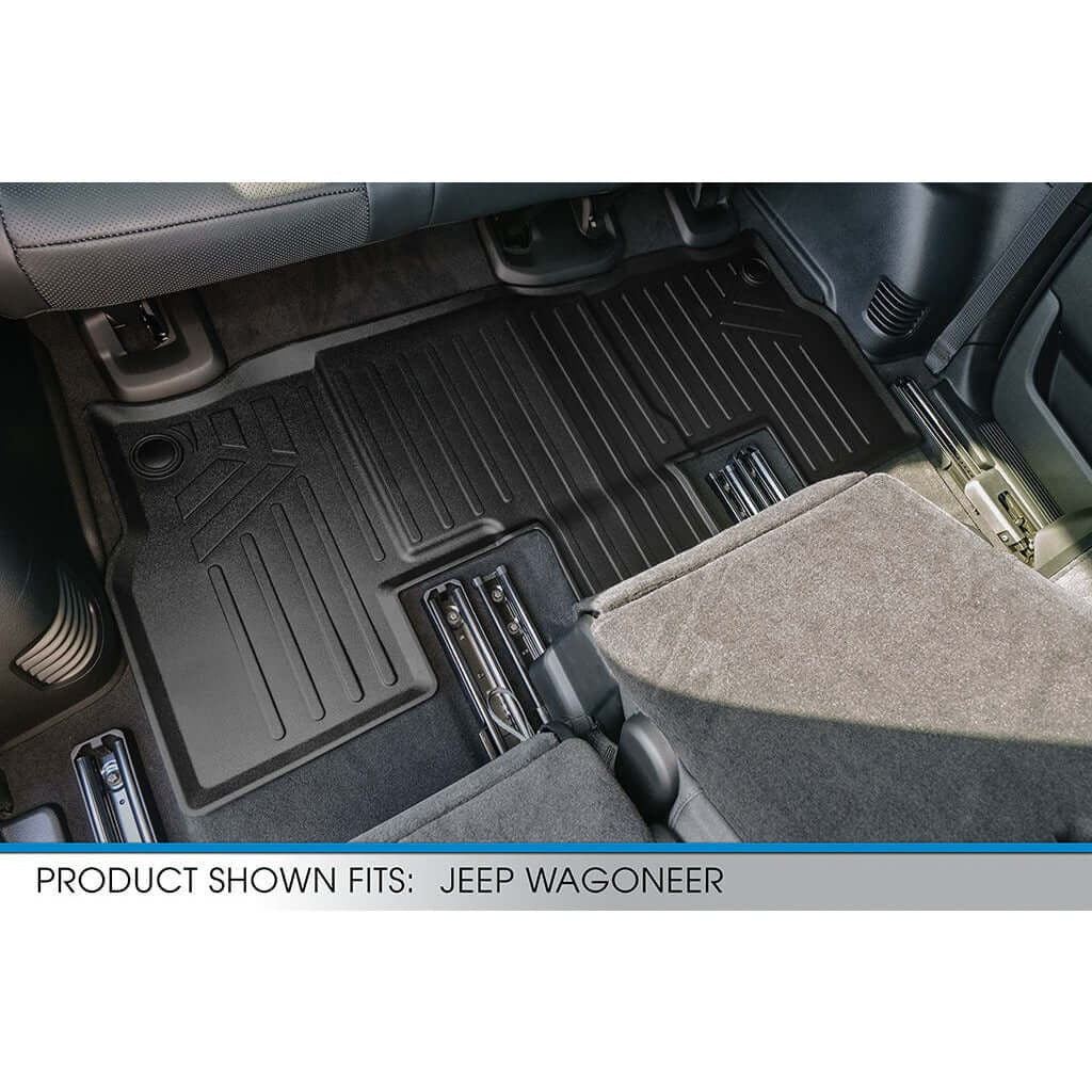 SMARTLINER Floor Liners for 2022-2025 Jeep Grand Wagoneer (8 Passenger Model)