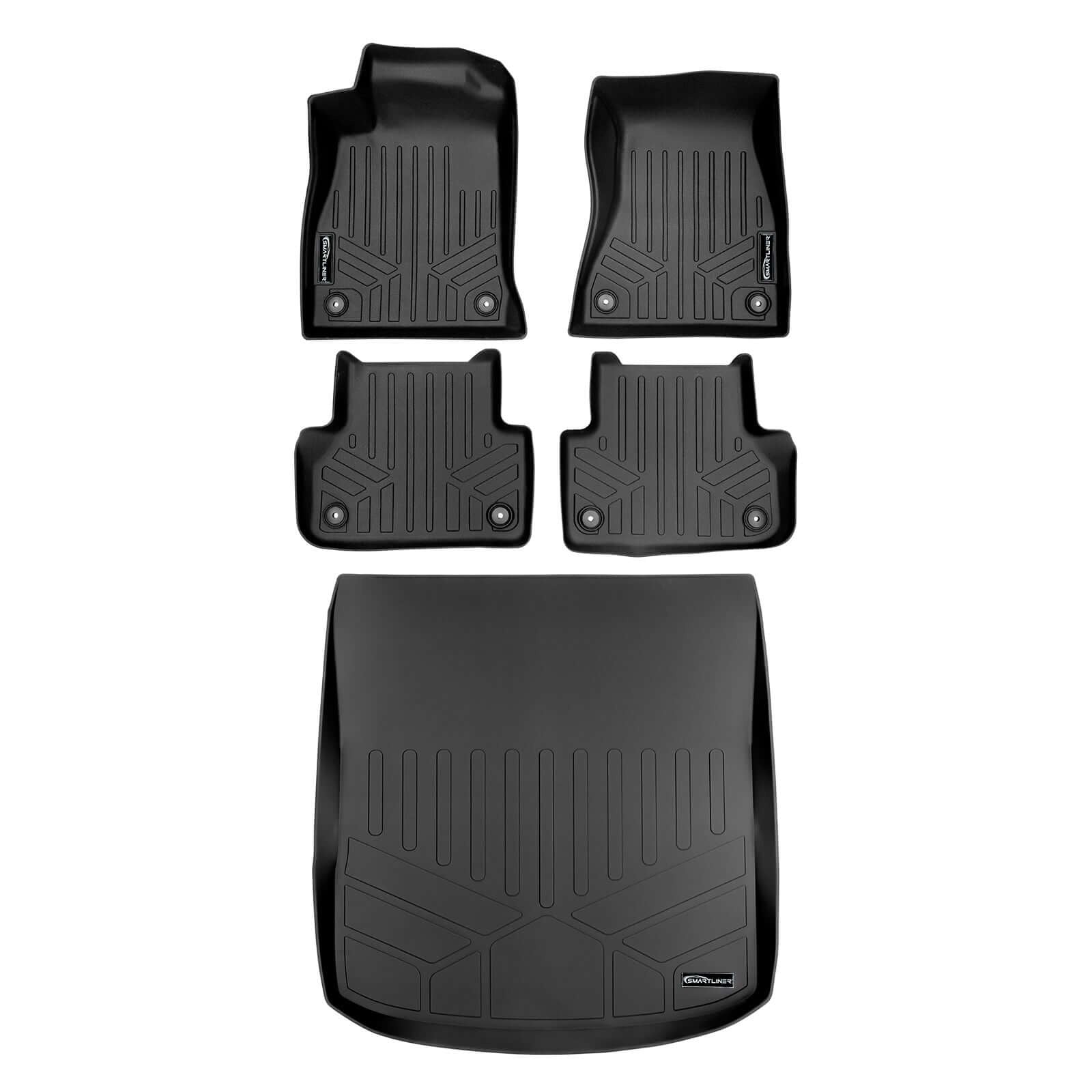 SMARTLINER Floor Liners for 2018-2025 Audi A5 / S5 (Sportback)