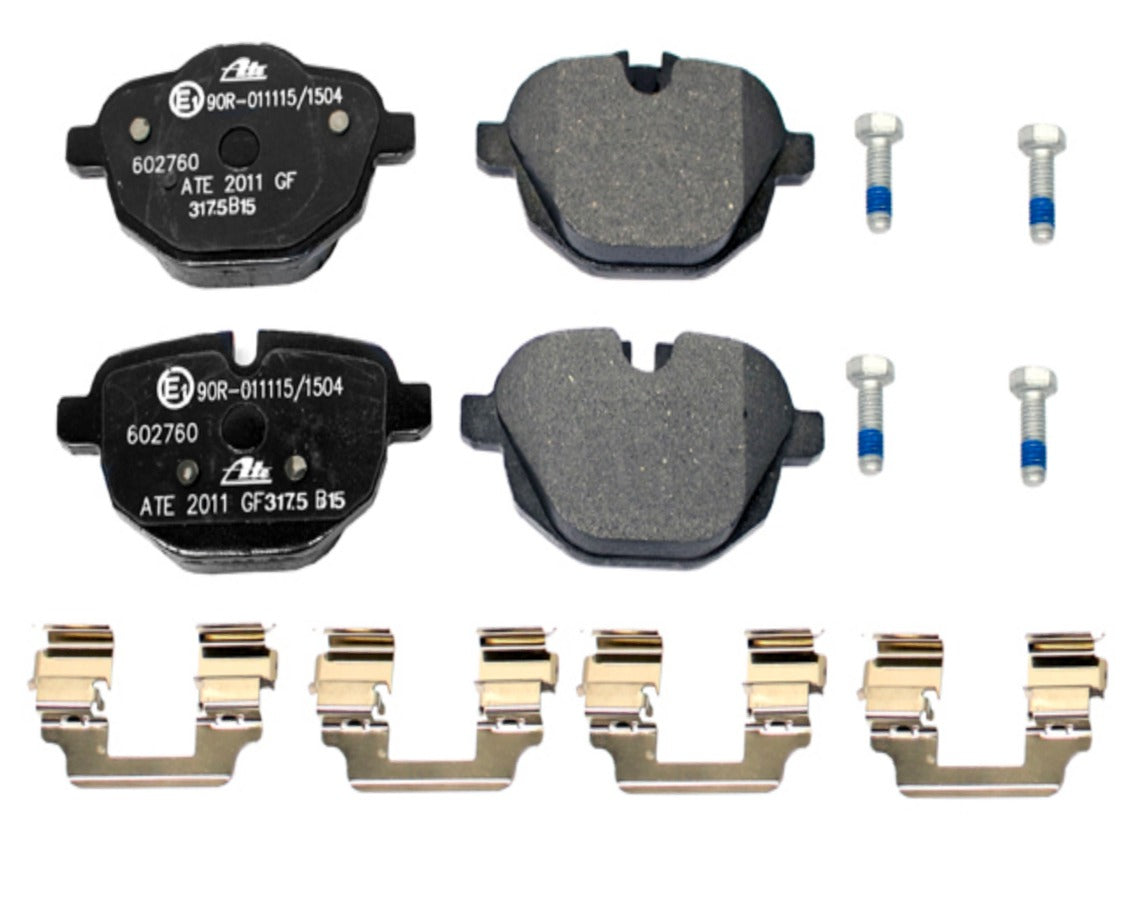 BMW G30 5-Series Rear Brake Pad Set By ATE OEM 34216892642 or 34216870552