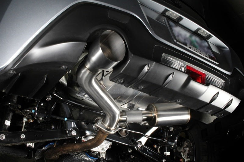 PERRIN Axle Back Exhaust SS (Single Side Exit w/Helmholtz Chamber) 2022-2026 Subaru BRZ / Toyota GR86