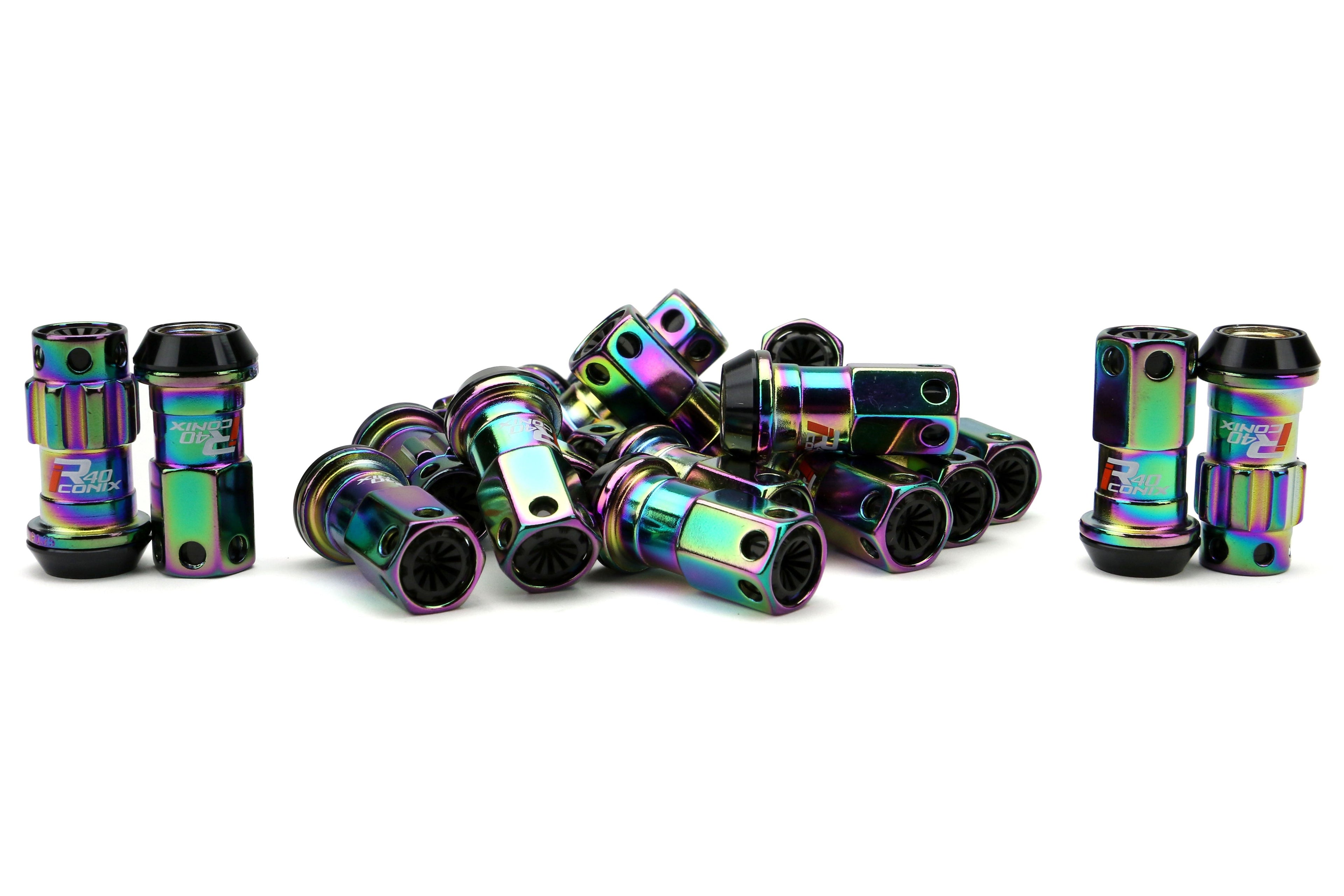 Project Kics R40 Iconix Lug Nuts W/ Lock - M12x1.25