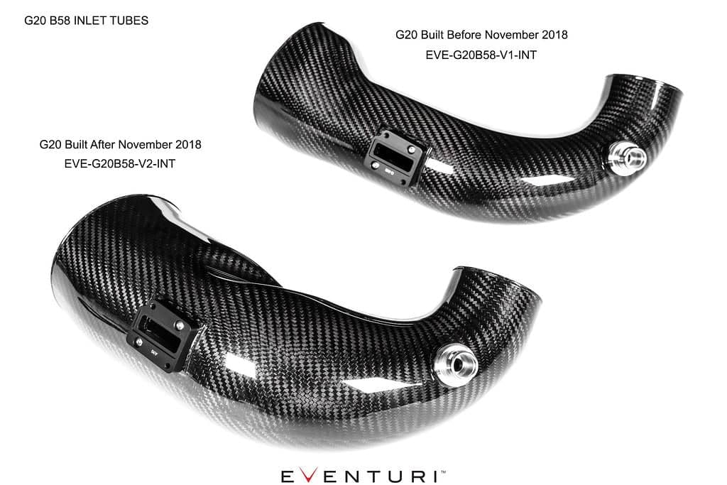Eventuri BMW G2X / G42 M40i B58 Black Carbon Intake System - Post Nov 2018+