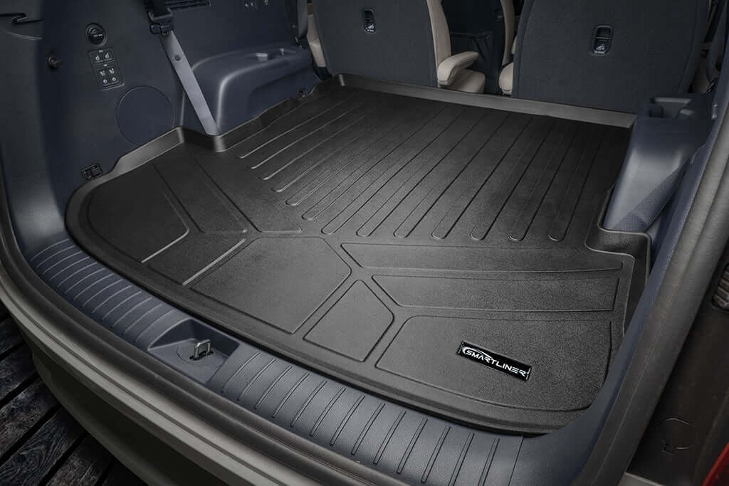 SMARTLINER Floor Liners for 2020-2025 Hyundai Palisade (2nd Row Bucket) and No In Between Coverage