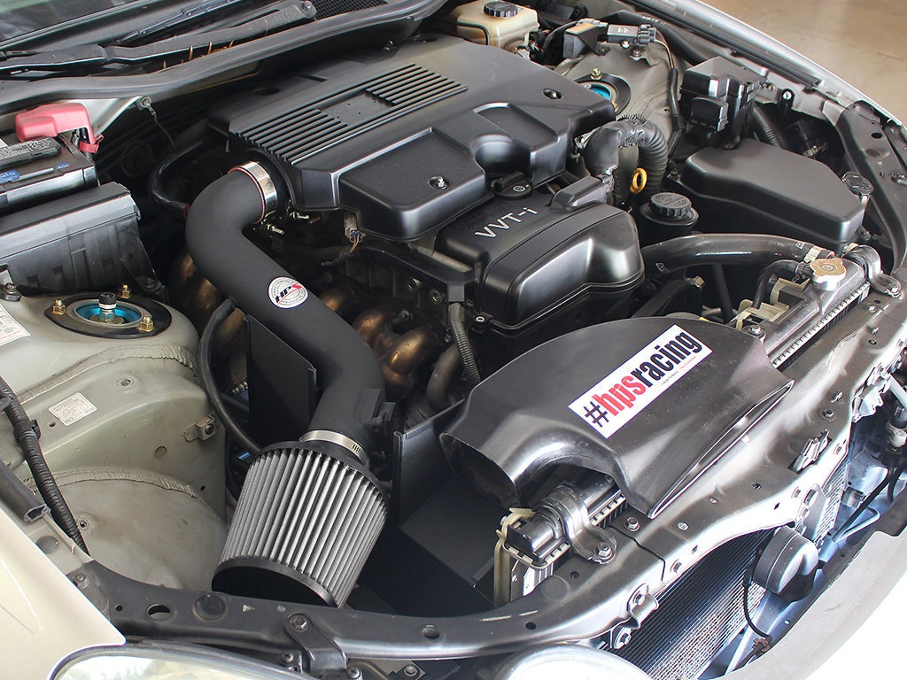 HPS Air Intake Kit with Heat Shield 2001-2005 Lexus GS300 3.0L, 827-260, Open Box