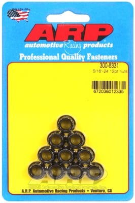 ARP 5/16in -24 12pt Nut Kit (Set of 10)