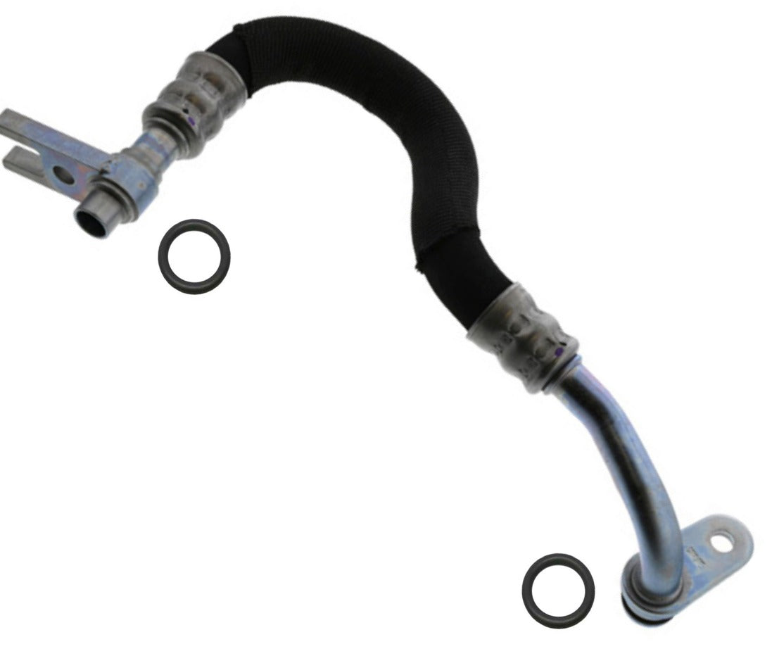 BMW E60 535i Engine Oil Cooler Line With Seals - Outlet OEM 17227560980