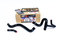HPS Reinforced Black Silicone Radiator Hose Kit Coolant Dodge 12-16 Dart 1.4T Turbo