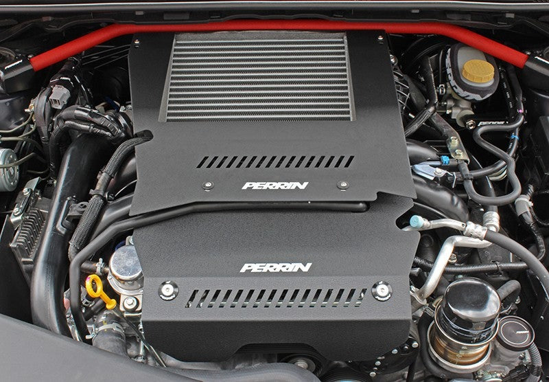 PERRIN Engine Cover Kit (Black) - 2015-2021 Subaru WRX