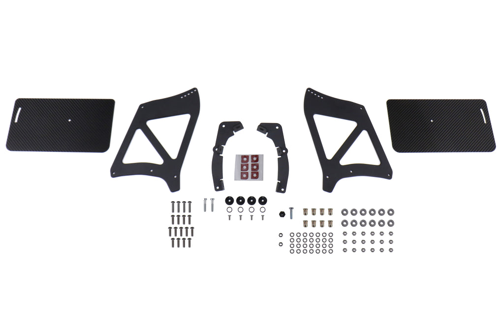 Verus Engineering UCW Rear Wing Kit w/ Carbon Endplates - 2013-2021 Scion FR-S / Subaru BRZ / Toyota 86
