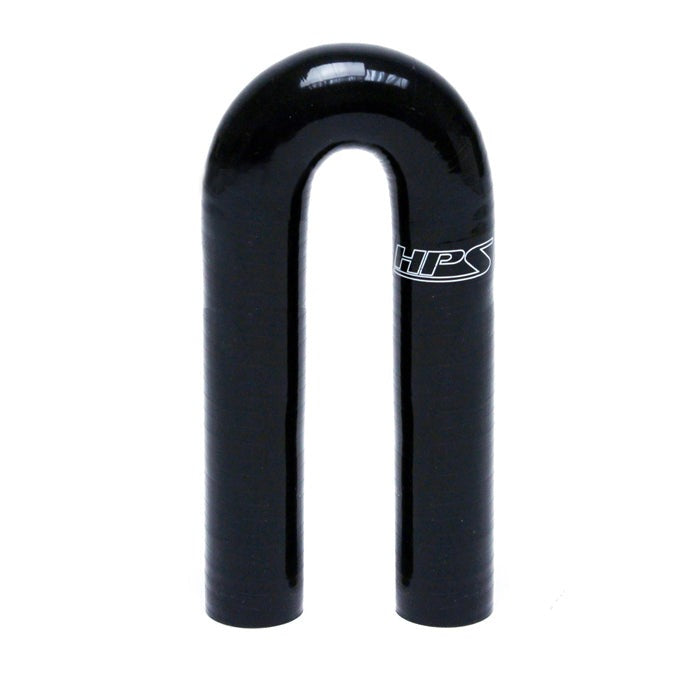 HPS 1-5/8" Silicone 180 Degree U Bend Elbow Coupler Hose, High Temp 4-ply Reinforced (41mm ID)