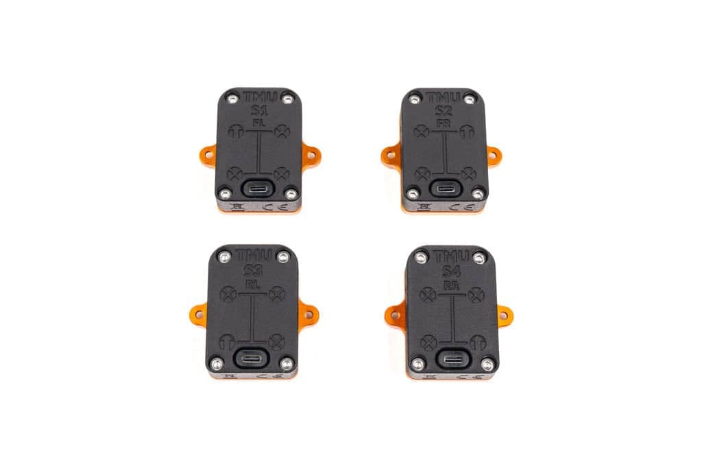 CANchecked TMU04 Tire Temperature Monitoring Set - Wireless and Charging Box
