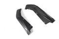 G8X Dry Carbon Fiber Rear OEM Style Replacement Bumper Splitters