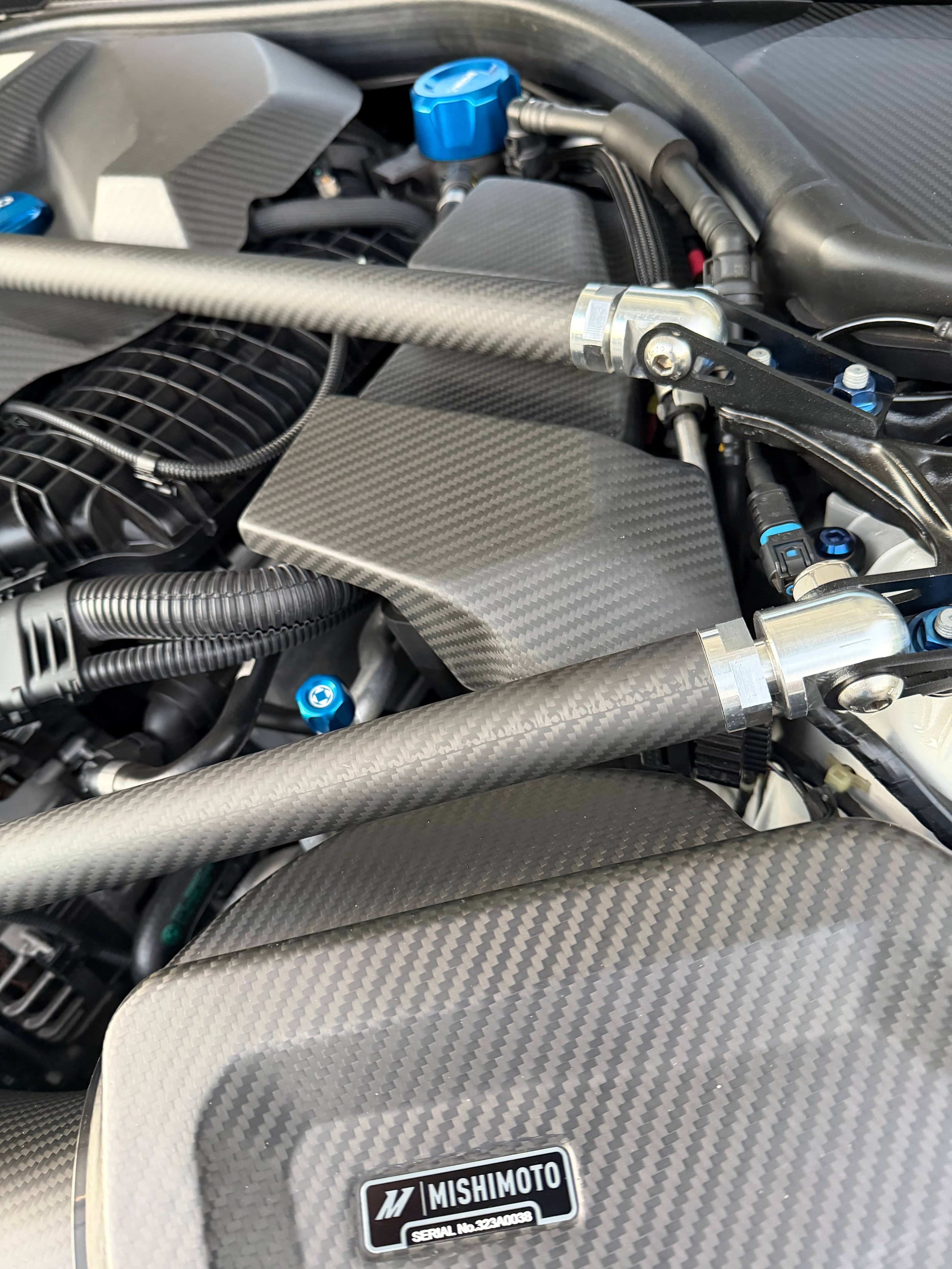 G8X Dry Carbon DME/ECU Replacement Cover